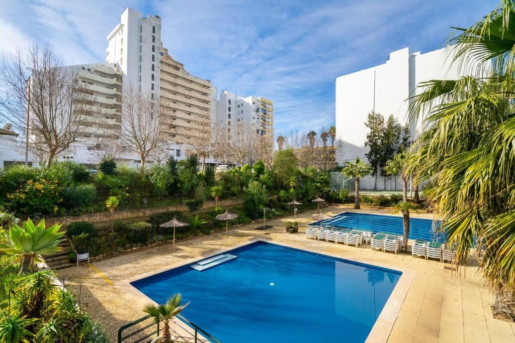 Praia Da Rocha, 4G Jardins Da Rocha, Sunny Studio, Air Conditioning, Two Pools, Internet, Parking, By Ig بورتيماو المظهر الخارجي الصورة