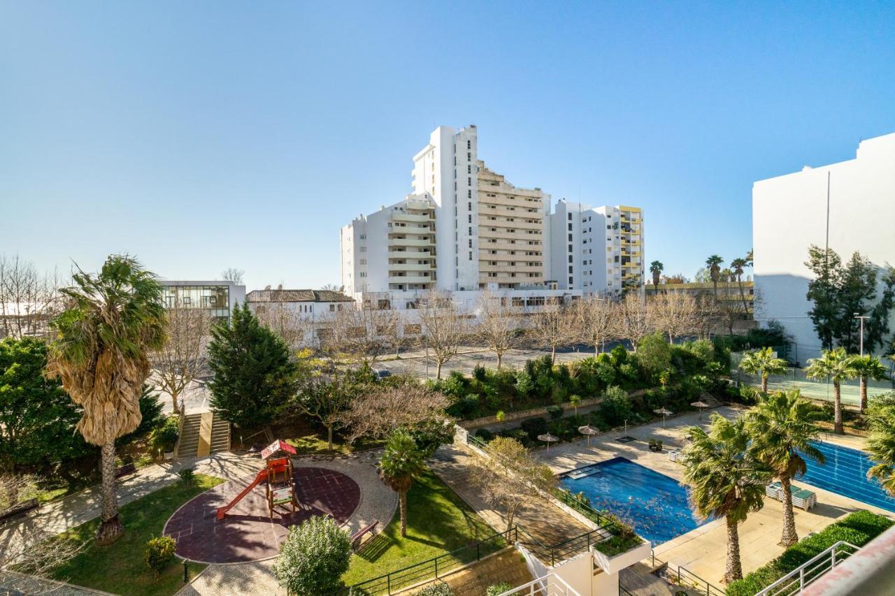 Praia Da Rocha, 4G Jardins Da Rocha, Sunny Studio, Air Conditioning, Two Pools, Internet, Parking, By Ig بورتيماو المظهر الخارجي الصورة