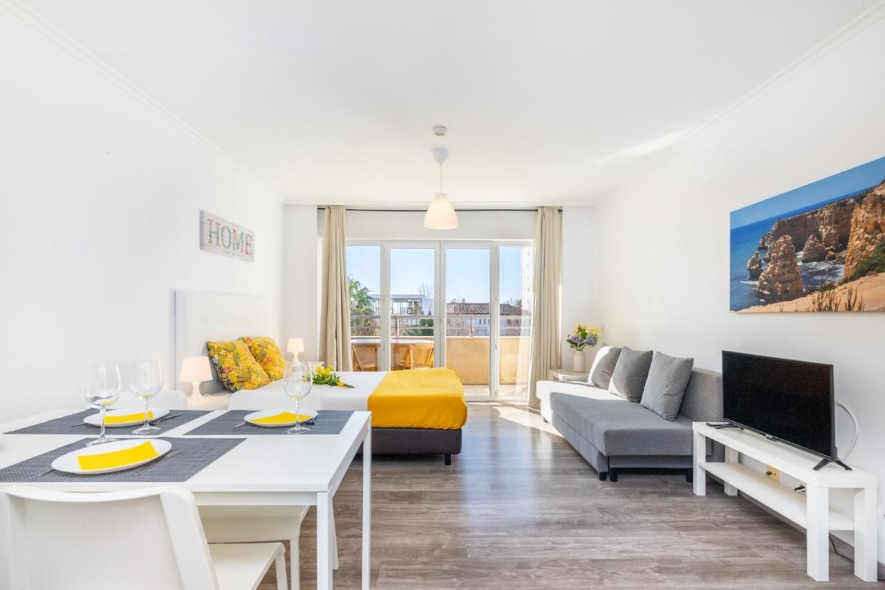 Praia Da Rocha, 4G Jardins Da Rocha, Sunny Studio, Air Conditioning, Two Pools, Internet, Parking, By Ig بورتيماو المظهر الخارجي الصورة
